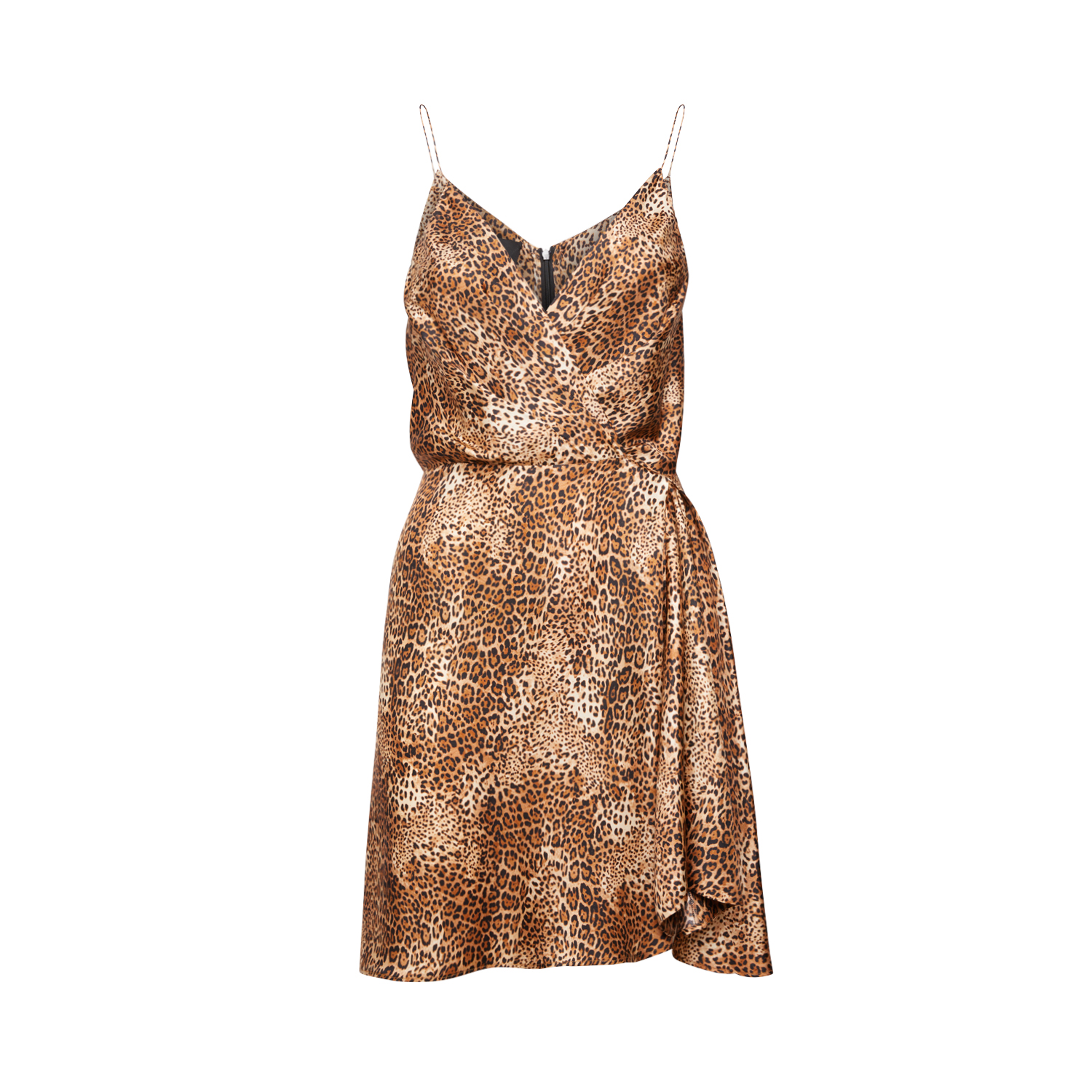 Nancy leopard short dress